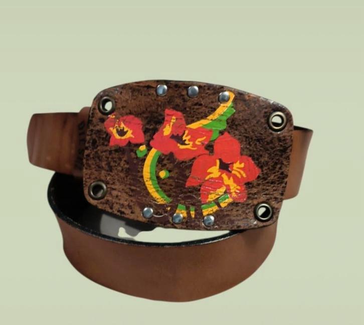 Diesel Leren Riem - Stijlvol Accessoire, Kleding | Heren, Riemen en Ceinturen, 95 tot 105 cm, Bruin, Echt leder, Ophalen of Verzenden