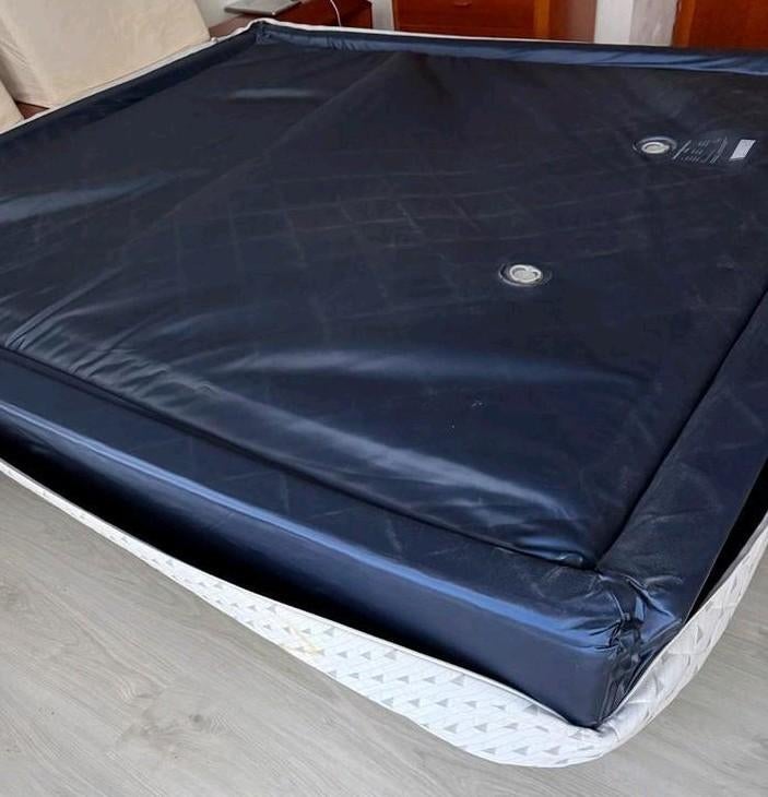 AKVA Waterbed 200x180 cm, nieuwe waterzak, met verwarming, Huis en Inrichting, Slaapkamer | Waterbedden, Ophalen, Solo-systeem