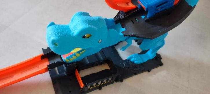 Hot Wheels Dino  verslaan, Kinderen en Baby's, Speelgoed | Racebanen, Handmatig, Hot Wheels, Ophalen of Verzenden