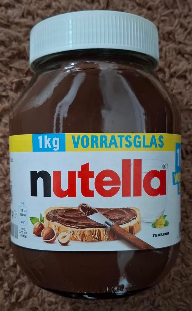 Nuttela 1 kg, Ophalen
