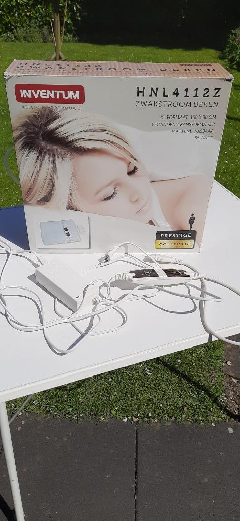 Elektrische dekens 2x, Ophalen, Eenpersoons, Wit, Deken of Dekbed