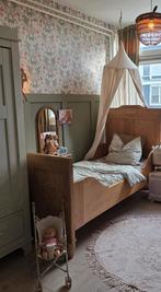 Antiek houten prinsessen bed 90x200, Ophalen