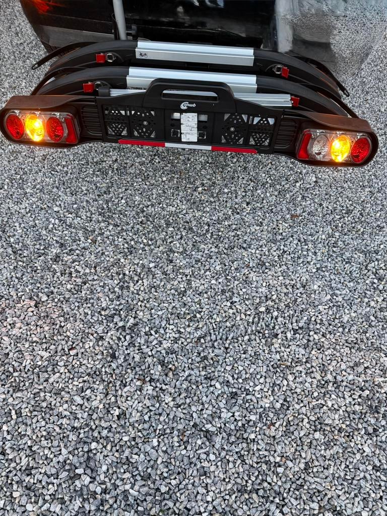 ANWB Touring II fietsendrager met oprijgoot, Auto diversen, Fietsendragers, Ophalen, Zo goed als nieuw, Trekhaakdrager