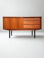 Vintage teak dressoir / lowboard sideboard, Huis en Inrichting, Kasten | Dressoirs, Ophalen of Verzenden, Zo goed als nieuw, 25 tot 50 cm