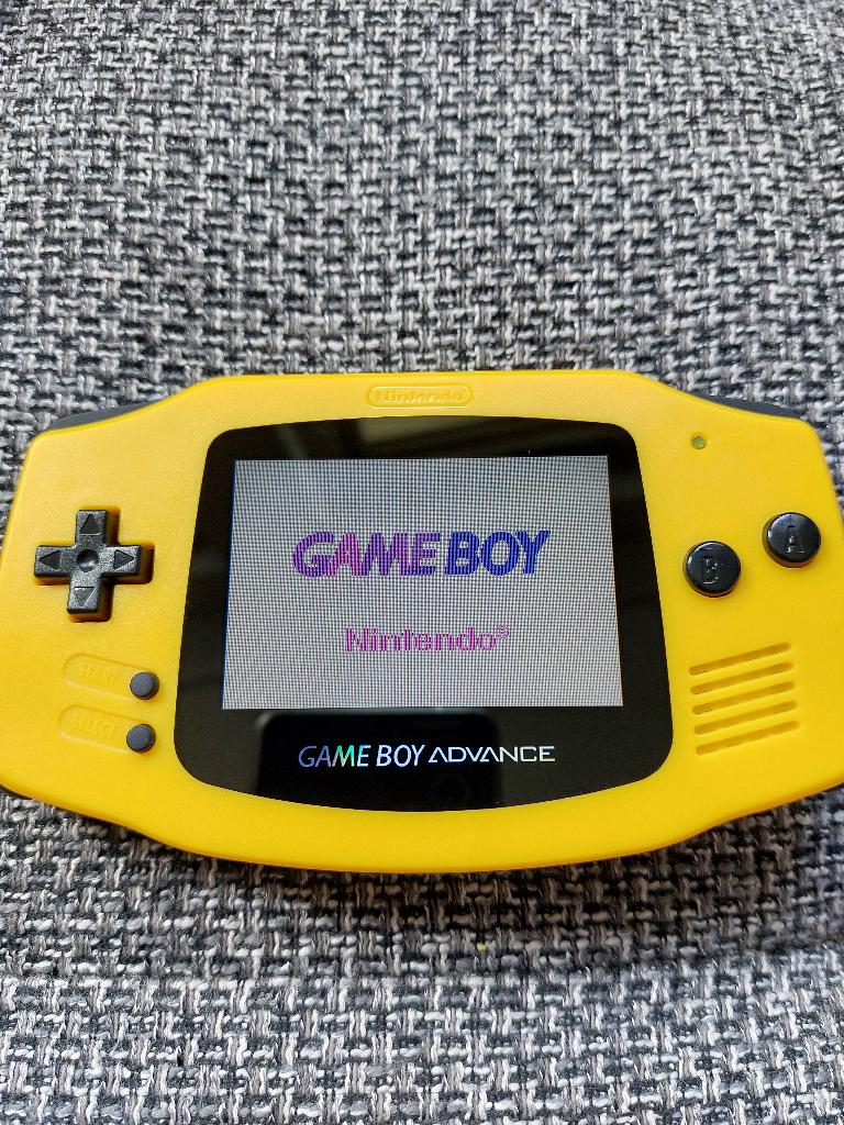 Gameboy Advance met Backlight Mod, Ophalen of Verzenden, Zo goed als nieuw, Game Boy Advance, Met beschermhoes of tas