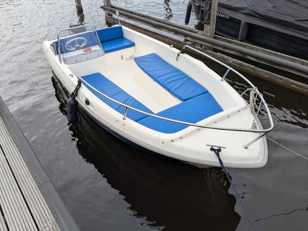Topcraft 440 Millennium met Suzuki 9.9 pk, Watersport en Boten, Ophalen, Gebruikt, Tot 10 pk, 3 tot 6 meter