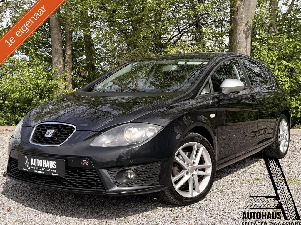 Seat Leon FR 1.8 TSI 1ste Eigenaar NAP Xenon Navi Cruise, Voorwielaandrijving, Euro 5, Gebruikt, Zwart