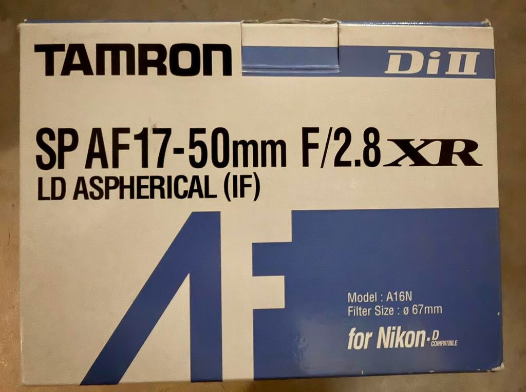 Tamron 17-50 f 2.8 XR LD aspherical IF Di II voor Nikon, Audio, Tv en Foto, Fotografie | Lenzen en Objectieven, Ophalen of Verzenden