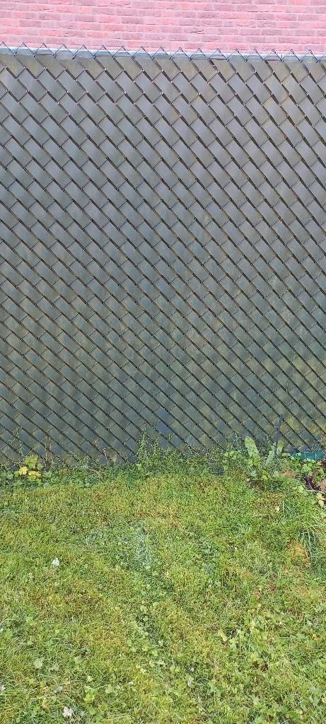 Vlechtband, Tuin en Terras, Tuinhekken en Hekwerk, Zo goed als nieuw, Tuinhek, Kunststof, Ophalen