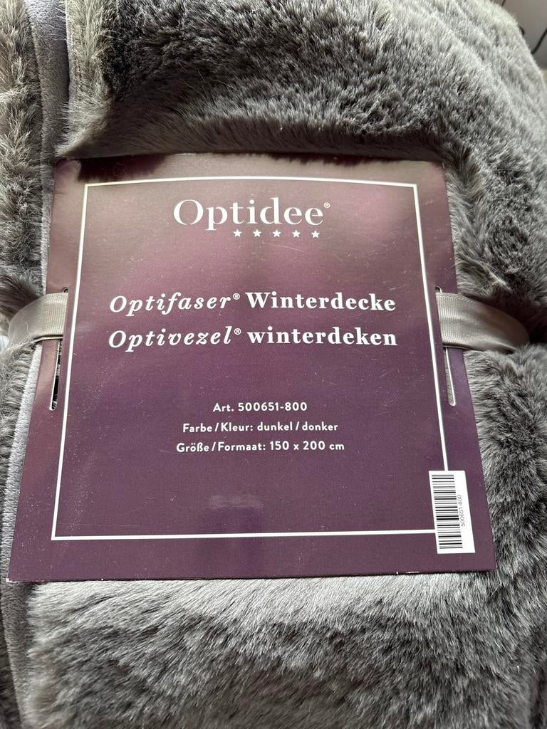 Nieuw Optidee Winterdeken - Ideaal voor koude avonden, Ophalen of Verzenden, Nieuw