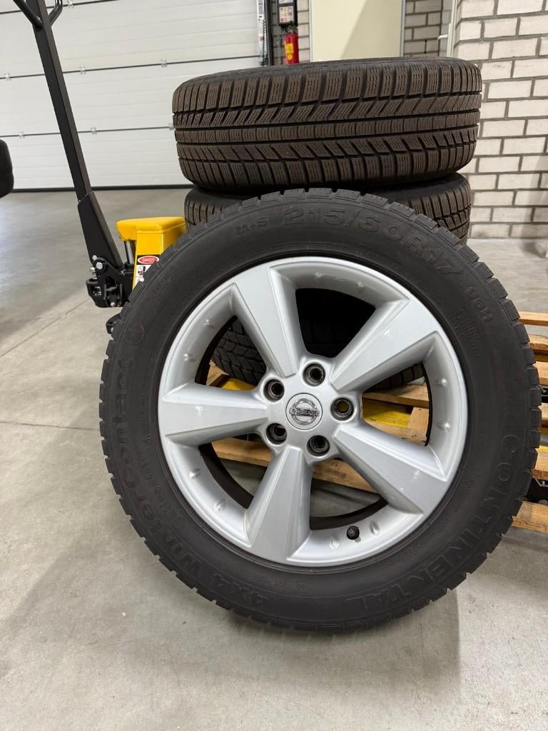 banden met velgen, Auto-onderdelen, Banden en Velgen, Ophalen, 17 inch, Winterbanden, Band(en)