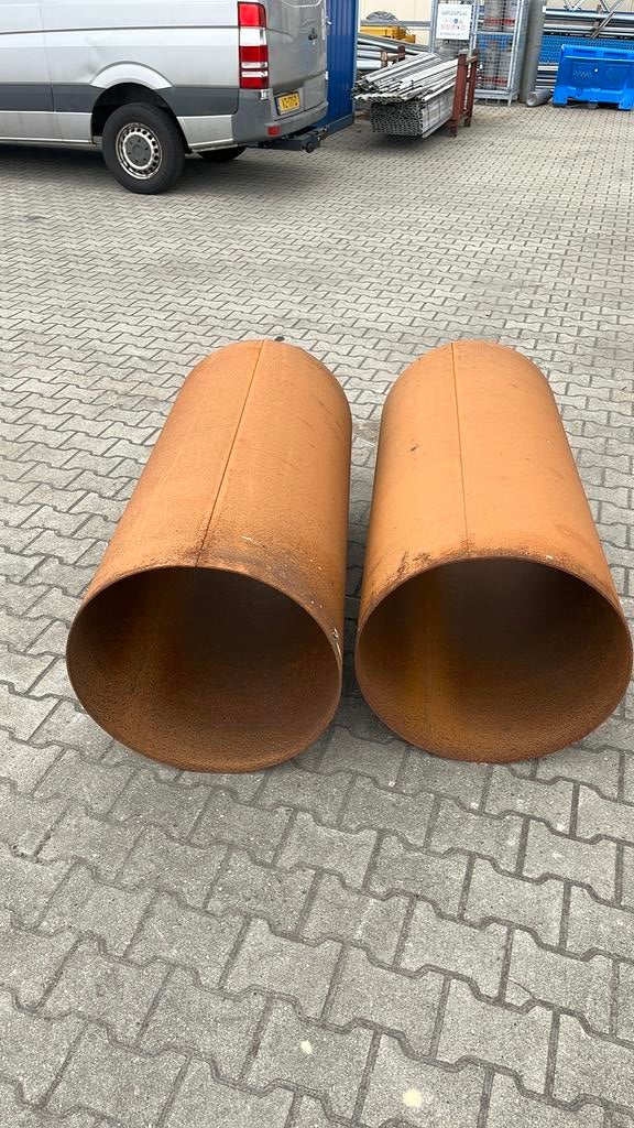Buizen staal, Ophalen, Zo goed als nieuw, Minder dan 2 meter, 80 mm of meer