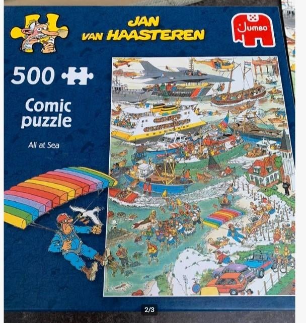Haateren puzzels divers, Ophalen of Verzenden, 500 t/m 1500 stukjes, Zo goed als nieuw, Legpuzzel