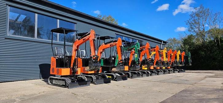 WOLF DPC HT12 minigraafmachines (bj 2024), Zakelijke goederen, Machines en Bouw | Kranen en Graafmachines, Graafmachine