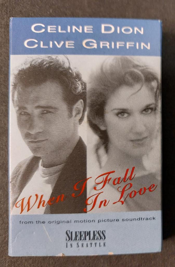 Celine Dion CASSETTE SINGLE When I fall In Love USA Clive, Cd's en Dvd's, Cassettebandjes, Gebruikt, Origineel, Pop, 1 bandje