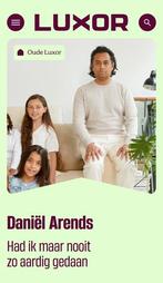 Te koop: Daniël Arends - Oude Luxor - Had ik maar nooit..., Ophalen of Verzenden, Nieuw