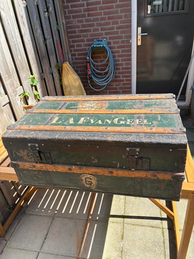 Deken kist, Ophalen of Verzenden, Zo goed als nieuw, 50 tot 100 cm, Minder dan 50 cm