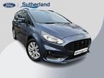 Ford S-Max 2.5 FHEV ST-Line Hybride Automaat 190pk | Adaptie, Auto's, 15 km/l, 4 cilinders, Blauw, Bedrijf