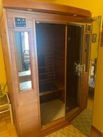 Health-wave 2 persoons infraroodsauna, Ophalen, Zo goed als nieuw, Infrarood, Complete sauna
