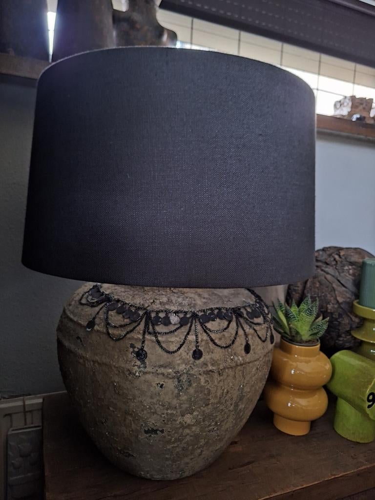 Kruiklamp inclusief kap., Huis en Inrichting, Ophalen, 50 tot 75 cm