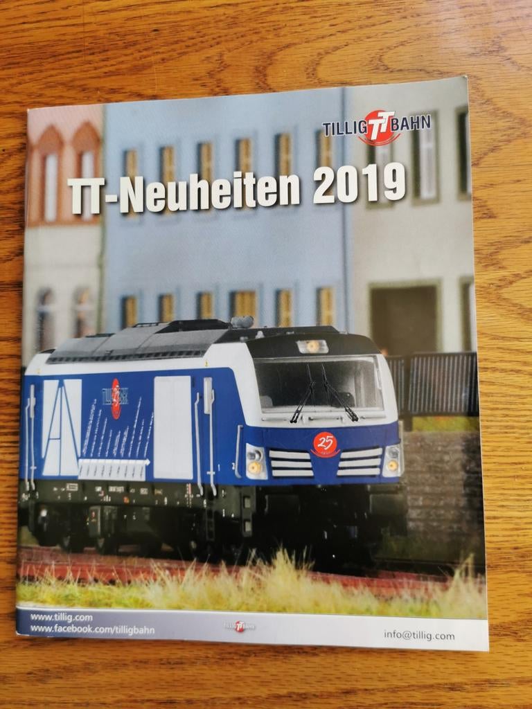 TILLIG TT-Bahnen Nieuwigheden 2019 Catalogus, Hobby en Vrije tijd, Modeltreinen | H0, Overige merken, Gelijkstroom of Wisselstroom