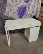 IKEA MICKE Bureau Wit - 105x50x75cm met Lades, Ophalen