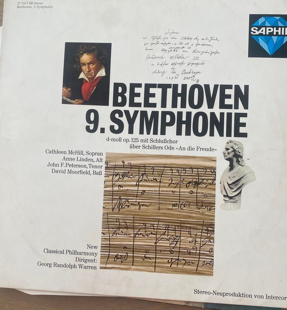LP Beethoven, Ophalen of Verzenden, Classicisme, Overige formaten, Overige typen