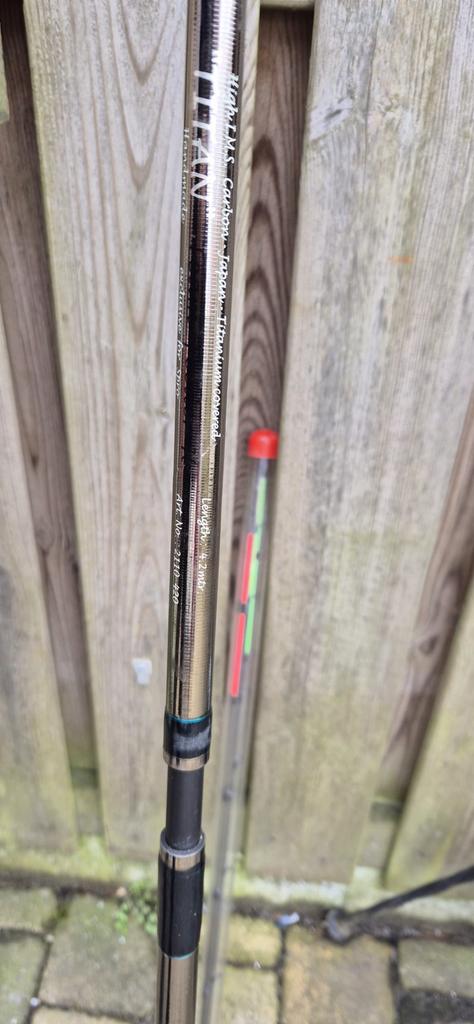 1Titan werphengel 4.20 mtr, Ophalen, Nieuw, Werphengel