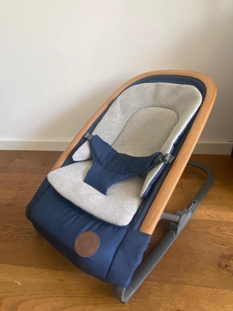 Maxi-cosi | Wipstoel Kori | Blauw/grijs, Gebruikt, Verstelbaar, Wipstoel, Ophalen