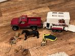 Schleich Paardentrailer Set, Ophalen of Verzenden, Gebruikt