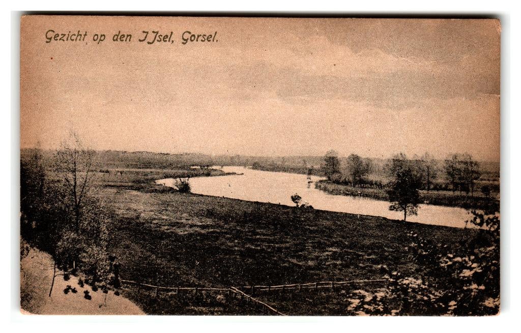 Gorssel, Gezicht op den IJssel, Verzenden, Voor 1920, Ongelopen, Gelderland