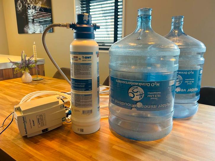 Waterfiltersysteem BWT Bestmax + 2 watercontainers, Witgoed en Apparatuur, Waterontharders, Gebruikt, Ophalen