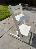 Stokke Tripp Trapp kinderstoel - Wit, Ophalen, Zo goed als nieuw, Meegroeistoel, Aanschuifbaar