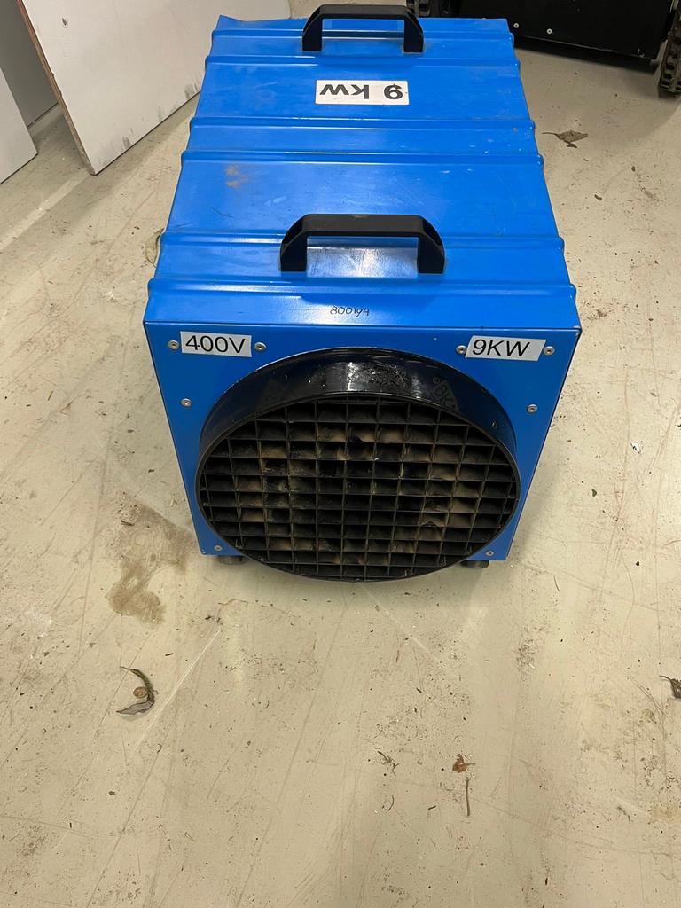Dryfast Heater 9 kW 400V, Doe-het-zelf en Verbouw, Verwarming en Radiatoren, Ophalen, 30 tot 80 cm, Gebruikt, Overige typen