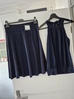 Prachtige  set travelstof  maat s donkerblauw, Kleding | Dames, Rokken, Blauw, Ophalen of Verzenden, Zo goed als nieuw, Claudia Sträter