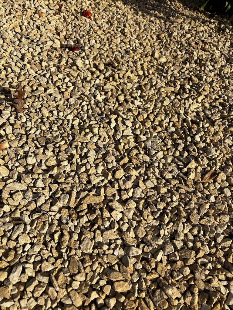 Kiezels, stonewish yellow, Tuin en Terras, Ophalen, Gebruikt, Geel, Grind