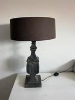 Lamp, hout, franse uitstraling met dimknop, Ophalen, 50 tot 75 cm, Zo goed als nieuw, Frans rustiek