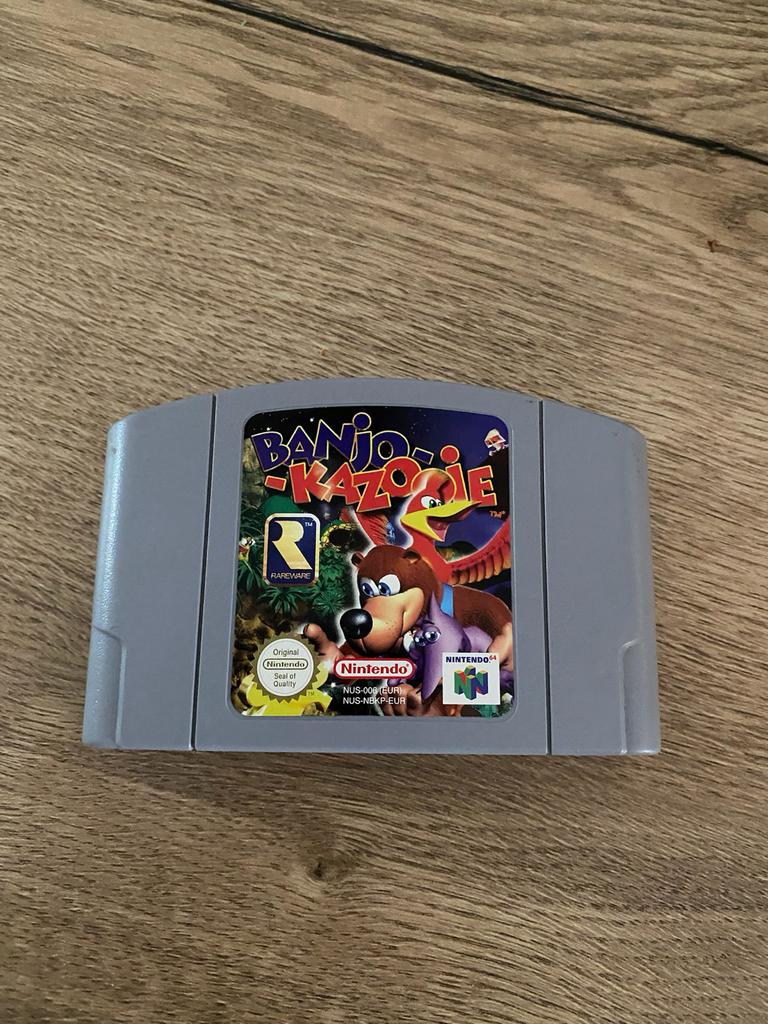 Banjo-Kazooie Nintendo 64 (N64) - Klassieke Platformer, Gebruikt, 1 speler, Ophalen of Verzenden, Platform