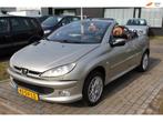 Peugeot 206 CC 1.6-16V Roland Garros Cabrio Leder Bruin/groe, Voorwielaandrijving, Gebruikt, 4 cilinders, Cabriolet