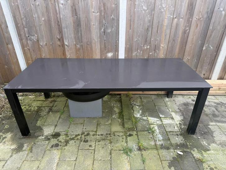 Prachtige tuintafel, Tuin en Terras, Tuintafels, Zo goed als nieuw, Rechthoekig, Overige materialen, Ophalen