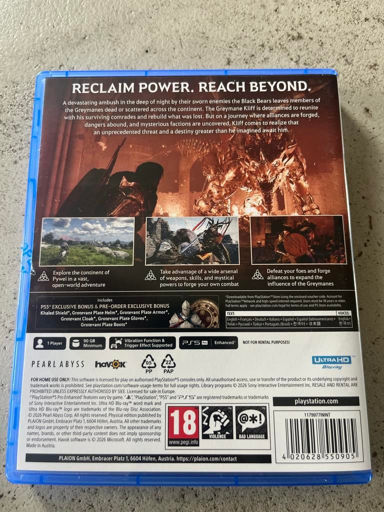 Crimson Desert PS5, Avontuur en Actie, Vanaf 18 jaar, Verzenden, 1 speler