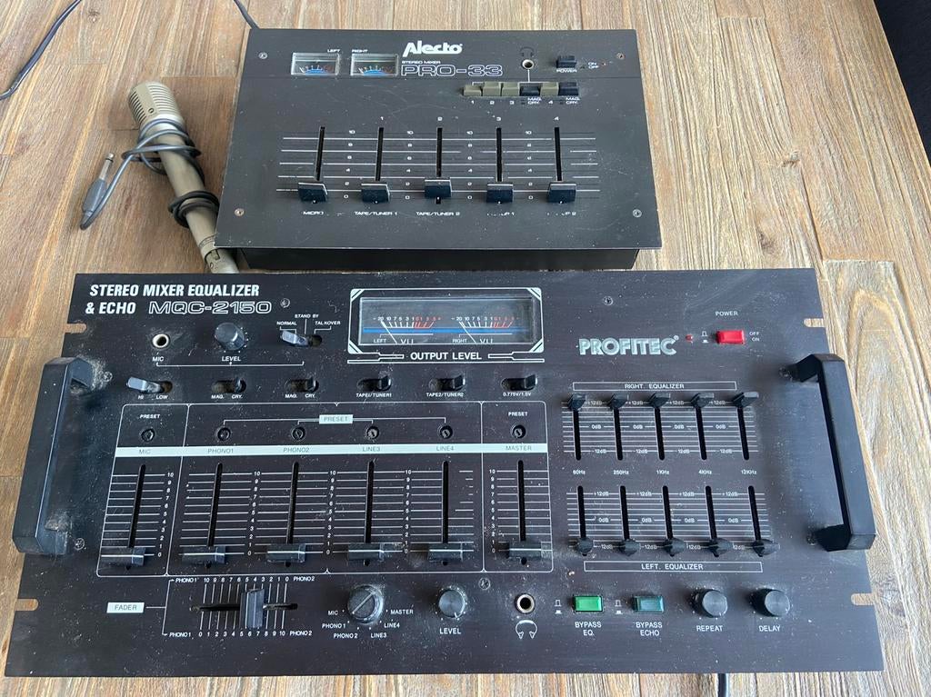 Alecto Pro 33 & Alecto Pro 77 E, Ophalen of Verzenden, Zo goed als nieuw