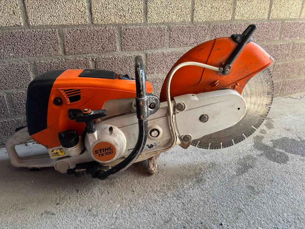Stihl ts 700 bandenzaag 350mm diamantblad, Ophalen of Verzenden, Zo goed als nieuw