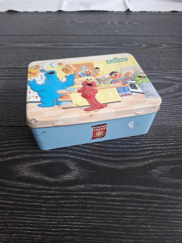 Sesamstraat blikje, Ophalen of Verzenden, Gebruikt