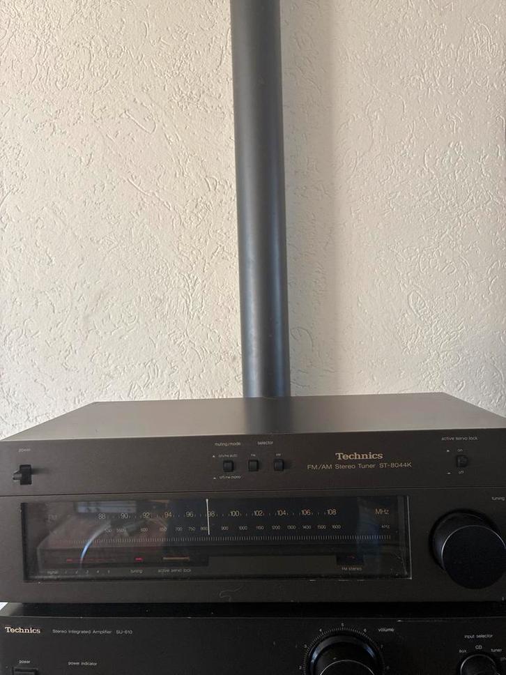 Technics ST-8044K FM/AM Stereo Tuner, Audio, Tv en Foto, Tuners, Gebruikt, Analoog, Ophalen of Verzenden