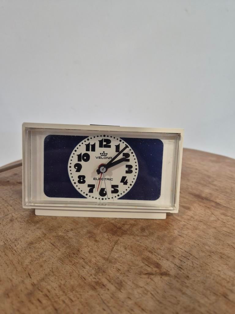 Velona vintage alarm klok wekker, Ophalen of Verzenden, Velona, Onbekend, Onbekend