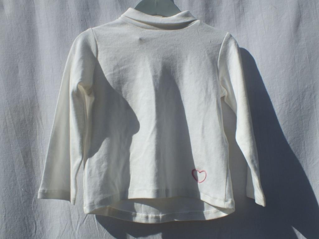 Nieuwe witte koltrui.Mt 80.Merk Zara Baby, ., Ophalen of Verzenden, Zo goed als nieuw, .