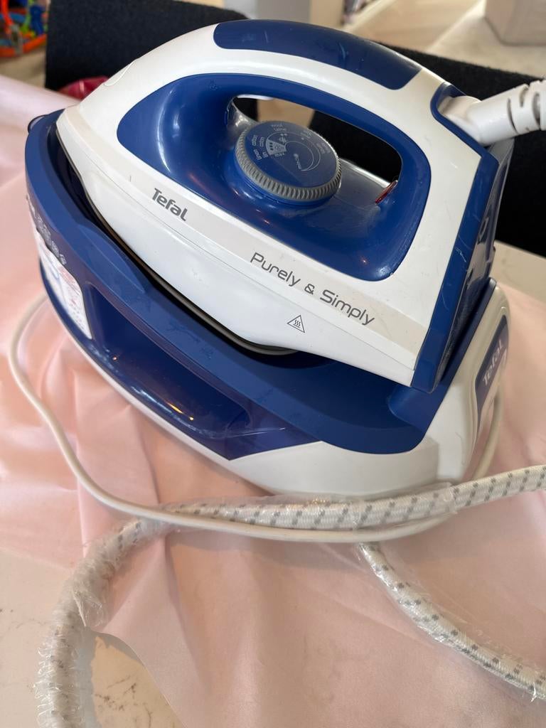 Tefal Purely & Simply Strijkijzer - weinig gebruikt, Witgoed en Apparatuur, Ophalen of Verzenden, Zo goed als nieuw, Strijkijzer met snoer