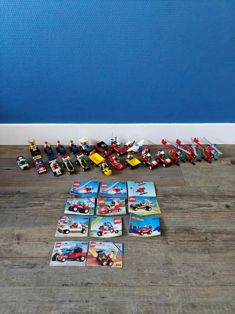 Vintage LEGO setjes met boekjes - Jaren '80/'90, Ophalen of Verzenden, Gebruikt, Overige typen