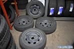 Set stalen velgen+Continental winterbanden Citroen C3 Aircro, Auto-onderdelen, Banden en Velgen, Ophalen, Gebruikt, 15 inch, -